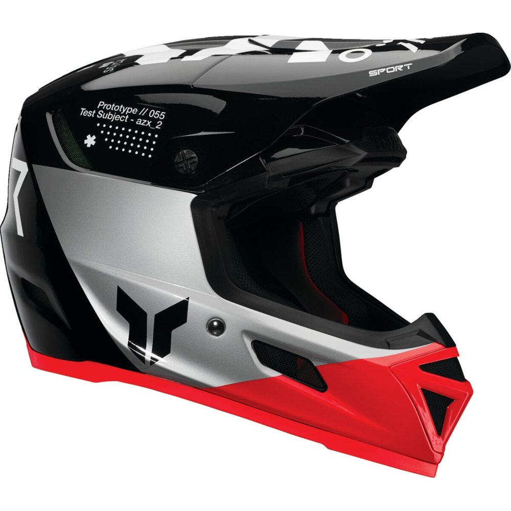 THOR Reflex Sport Motocross Helm Strike schwarz