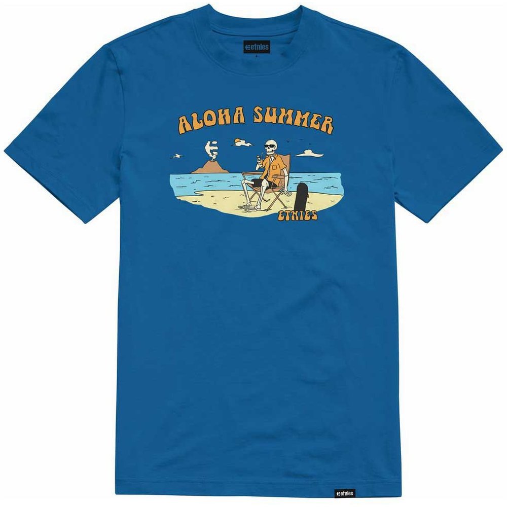 ETNIES Aloha Summer Tee T-Shirt royal ETNIES Aloha Summer Tee T-Shirt royal