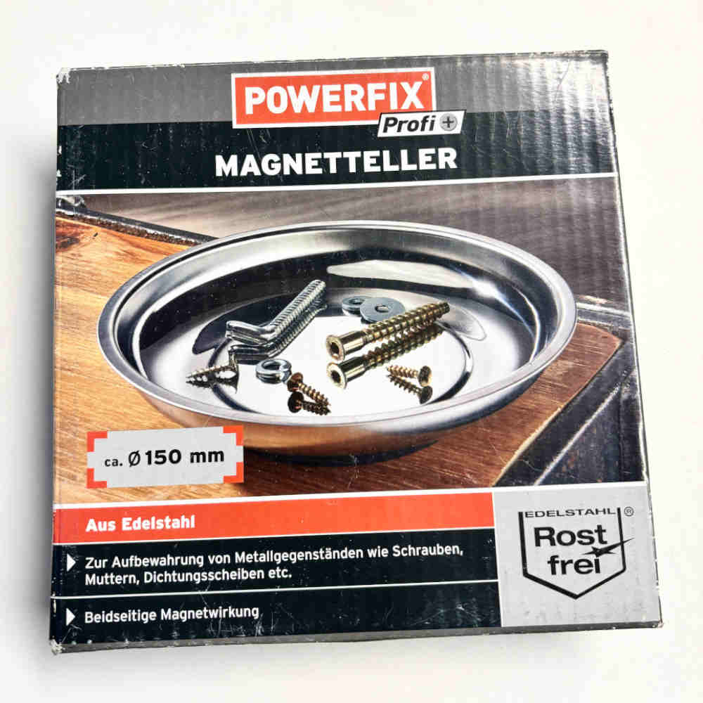 POWERFIX Magnetteller 150mm Durchmesser