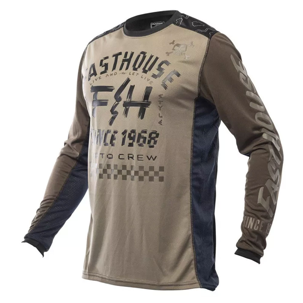 FASTHOUSE Road MX MTB Jersey moss schwarz