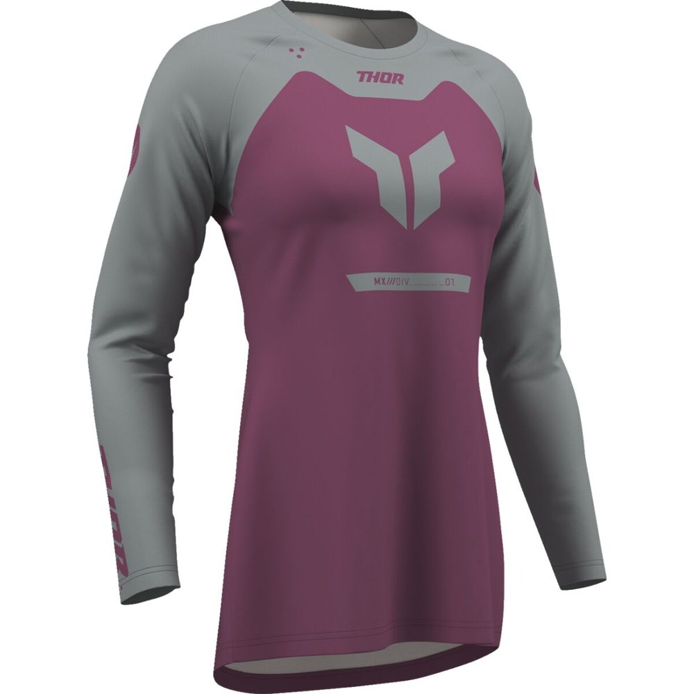 THOR Ridemode Menace Frauen Jersey lila/grau