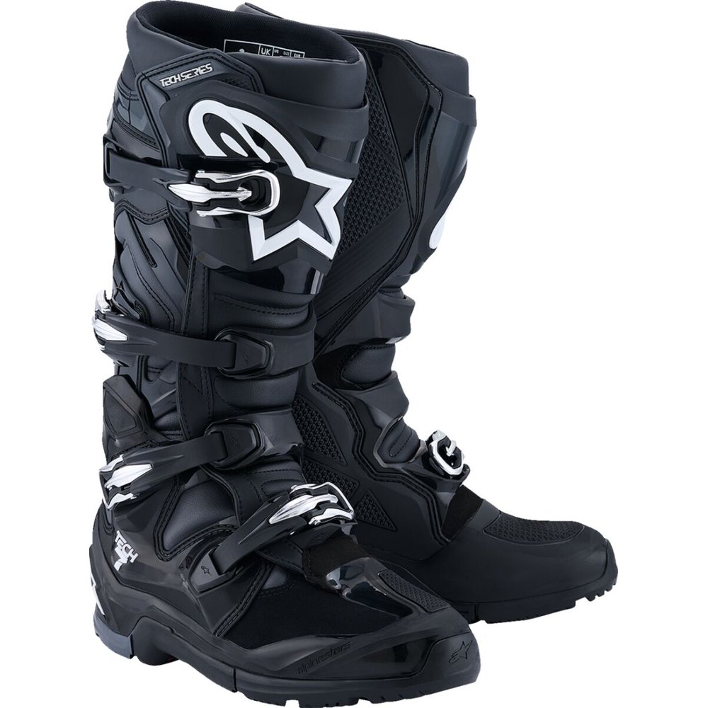 ALPINESTARS Tech 7 Motocross Stiefel Enduro schwarz/grau/weiss ALPINESTARS Tech 7 Motocross Stiefel Enduro schwarz/grau/weiss