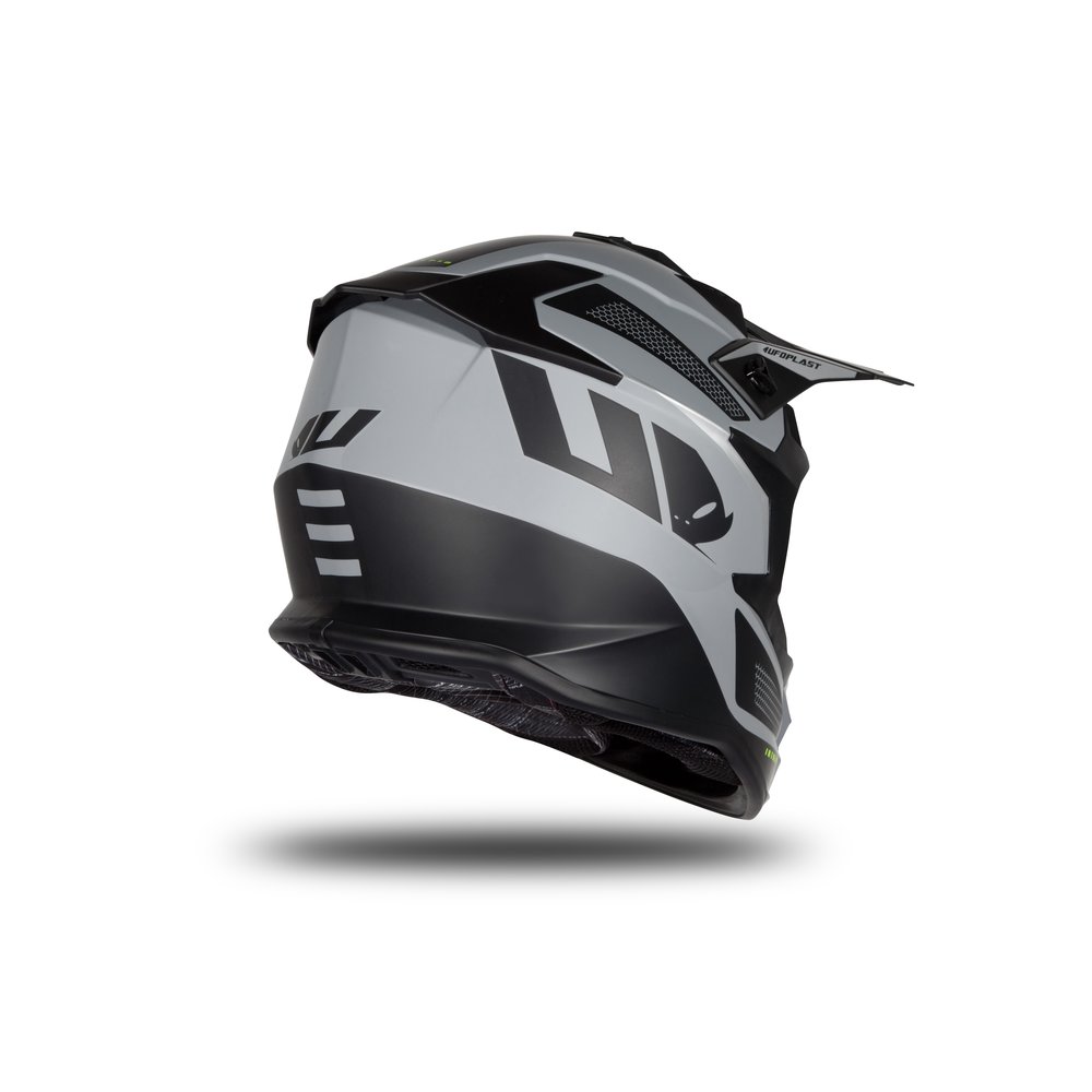 UFO Intrepid Motocross Helm schwarz grau matt UFO Intrepid Motocross Helm schwarz grau matt