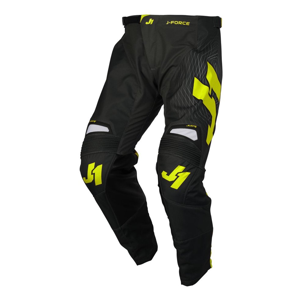 JUST1 J-Force Lighthouse Kinder Motocross Hose grau gelb
