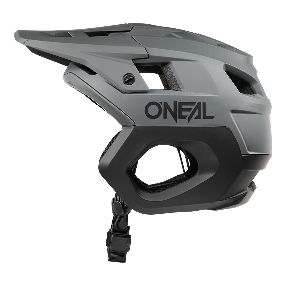ONEAL Trapper MTB Helm Solid grau schwarz ONEAL Trapper MTB Helm Solid grau schwarz