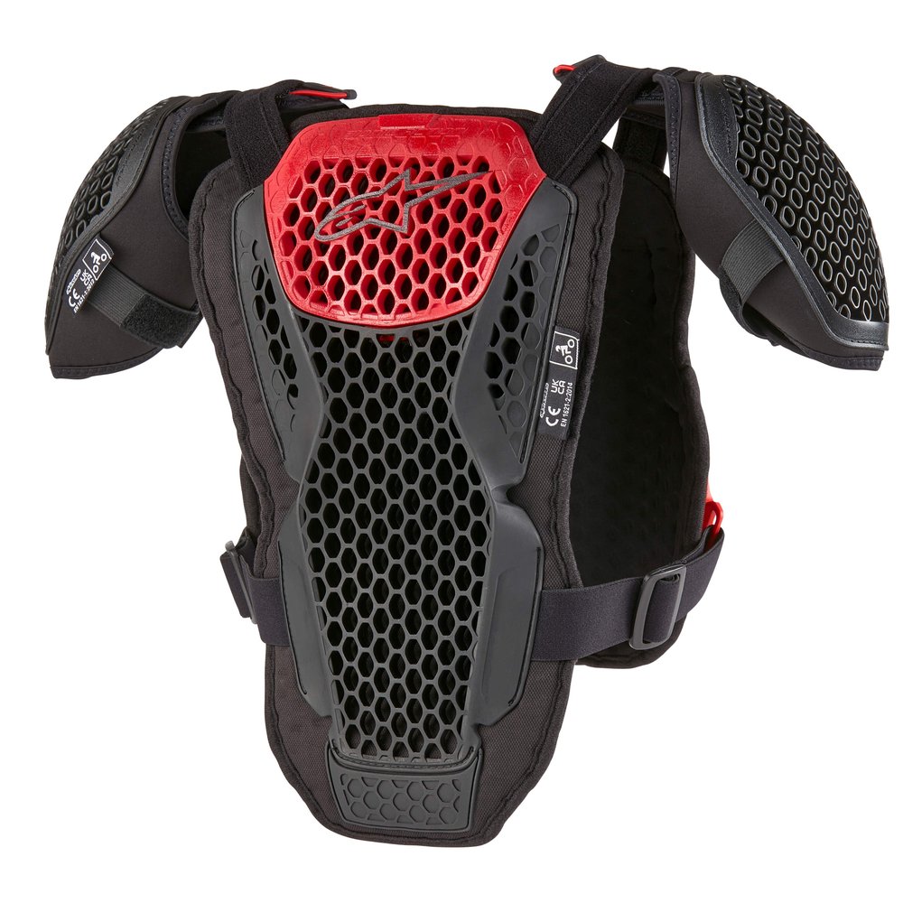 ALPINESTARS A5S V2 Kinder Brustpanzer schwarz rot