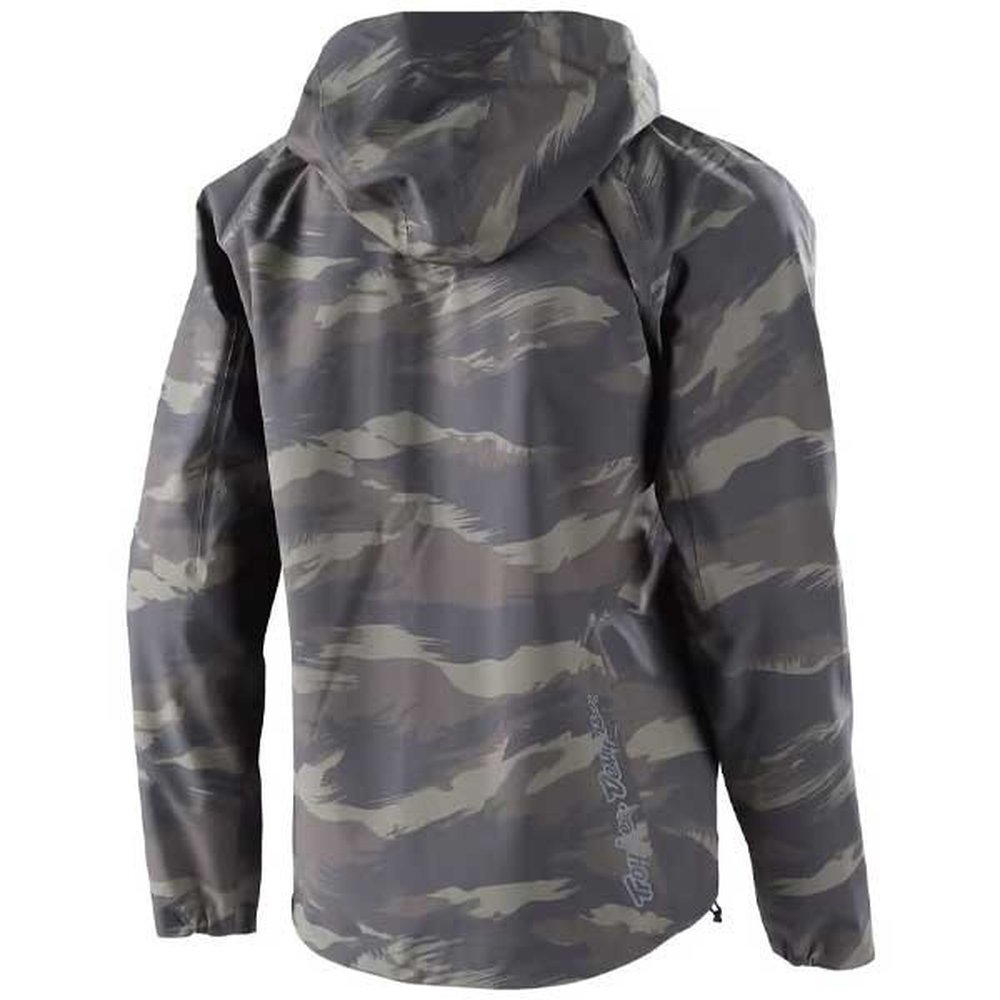 TROY LEE DESIGNS Descent MTB Regen-Jacke brushed camo army