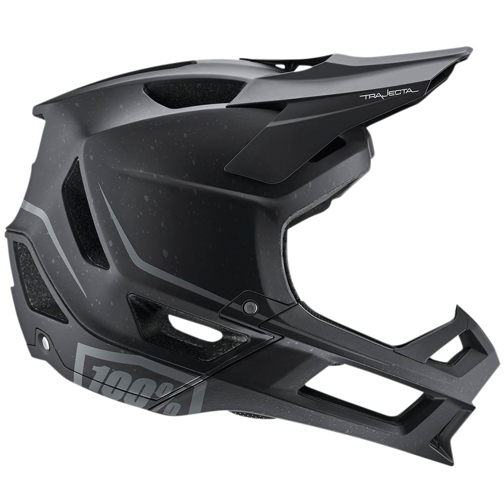 100% Trajecta MTB Helm schwarz