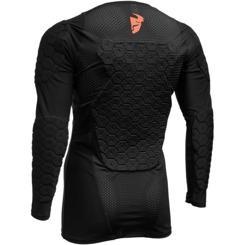 THOR Deflector LS MX MTB Protektorjacke schwarz