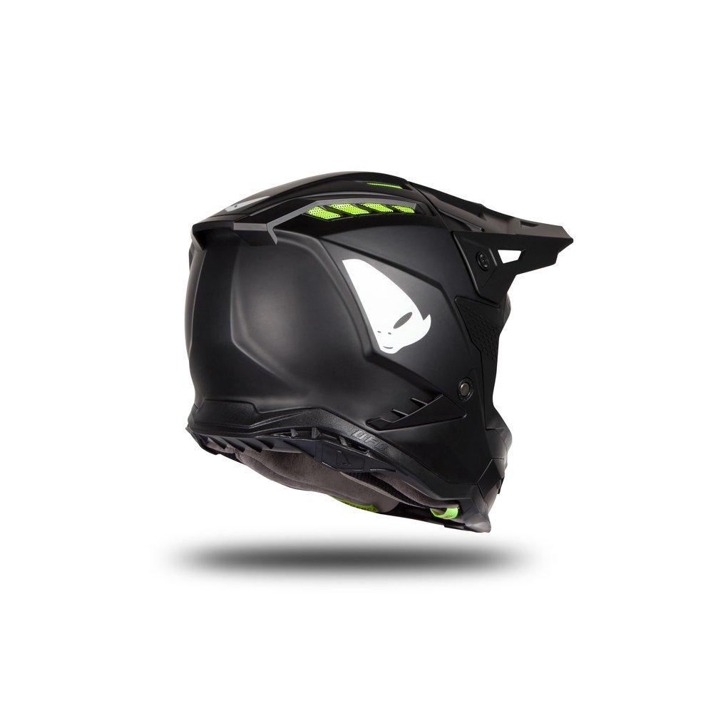 UFO Echus Motocross Helm schwarz matt UFO Echus Motocross Helm schwarz matt