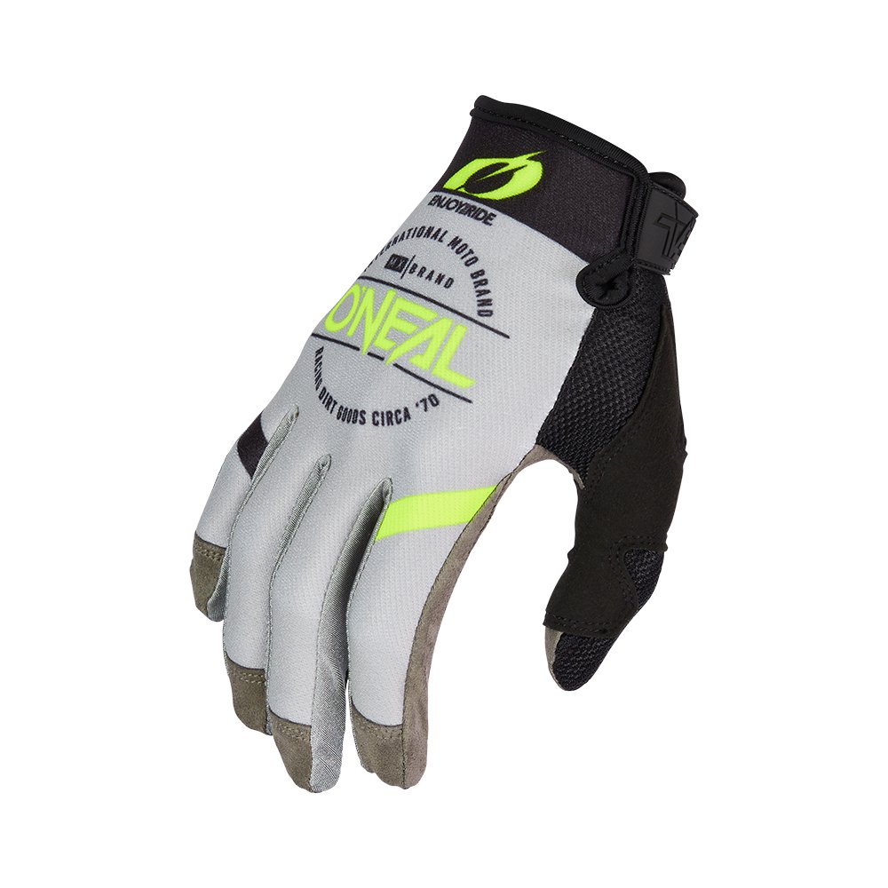 ONEAL Mayhem Handschuhe Brand V.23 grau schwarz