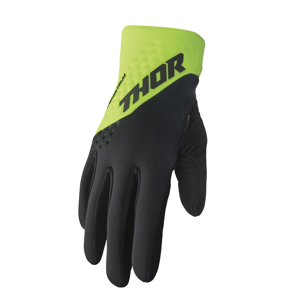 THOR Spectrum Cold Winter Handschuhe gelb schwarz