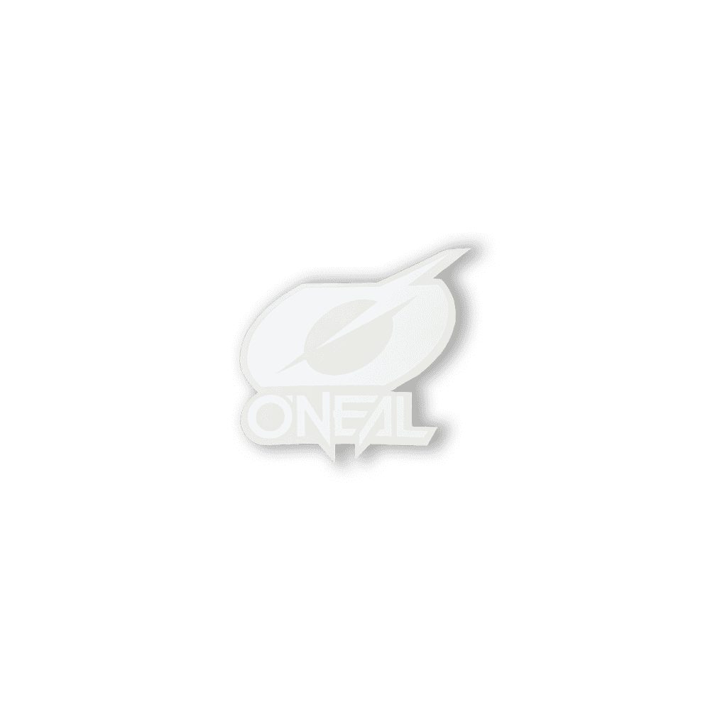 ONEAL Rider Logo Sticker weiss ONEAL Rider Logo Sticker weiss