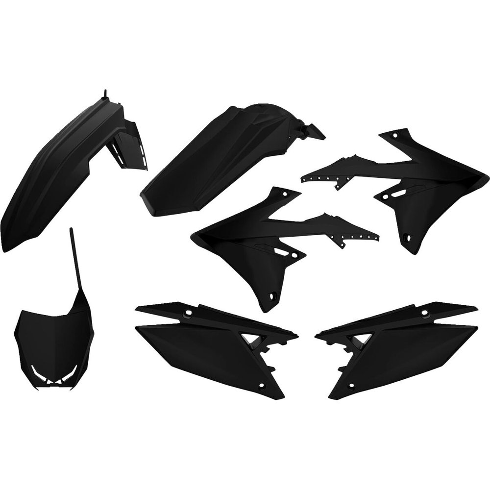 POLISPORT Komplettes Karosserie-Verkleidungs-Kit RM-Z 250 19- 450 18- schwarz