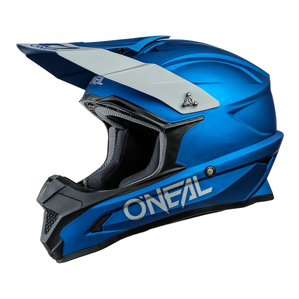 ONEAL 1SRS Solid MX Helm blau