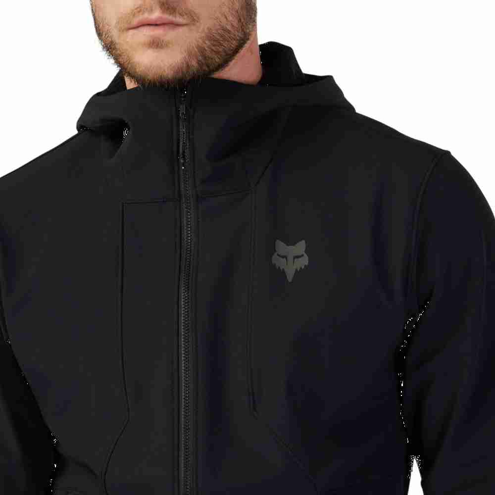 FOX RANGER FIRE HOODIE MTB Jacke Schwarz