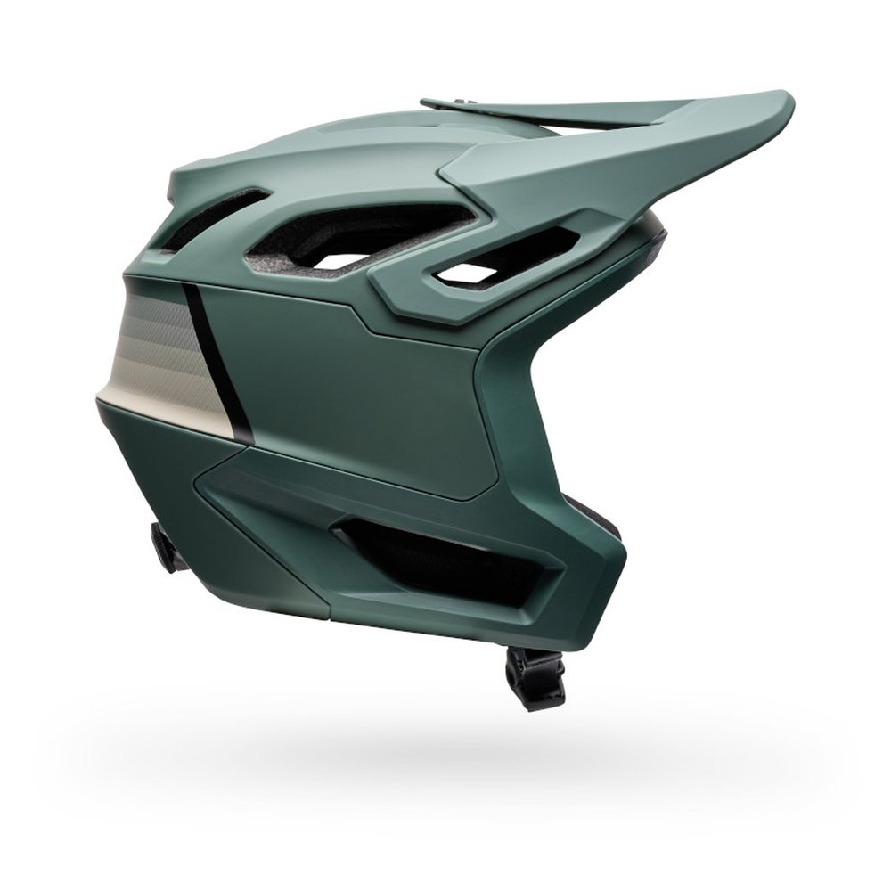 FOX DROPFRAME PRO GRID CE Halbschale MTB Helm Sage