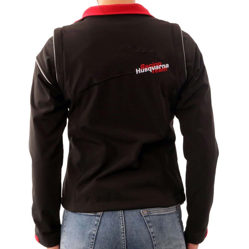 HUSQVARNA Team Frauen Softshelljacke schwarz