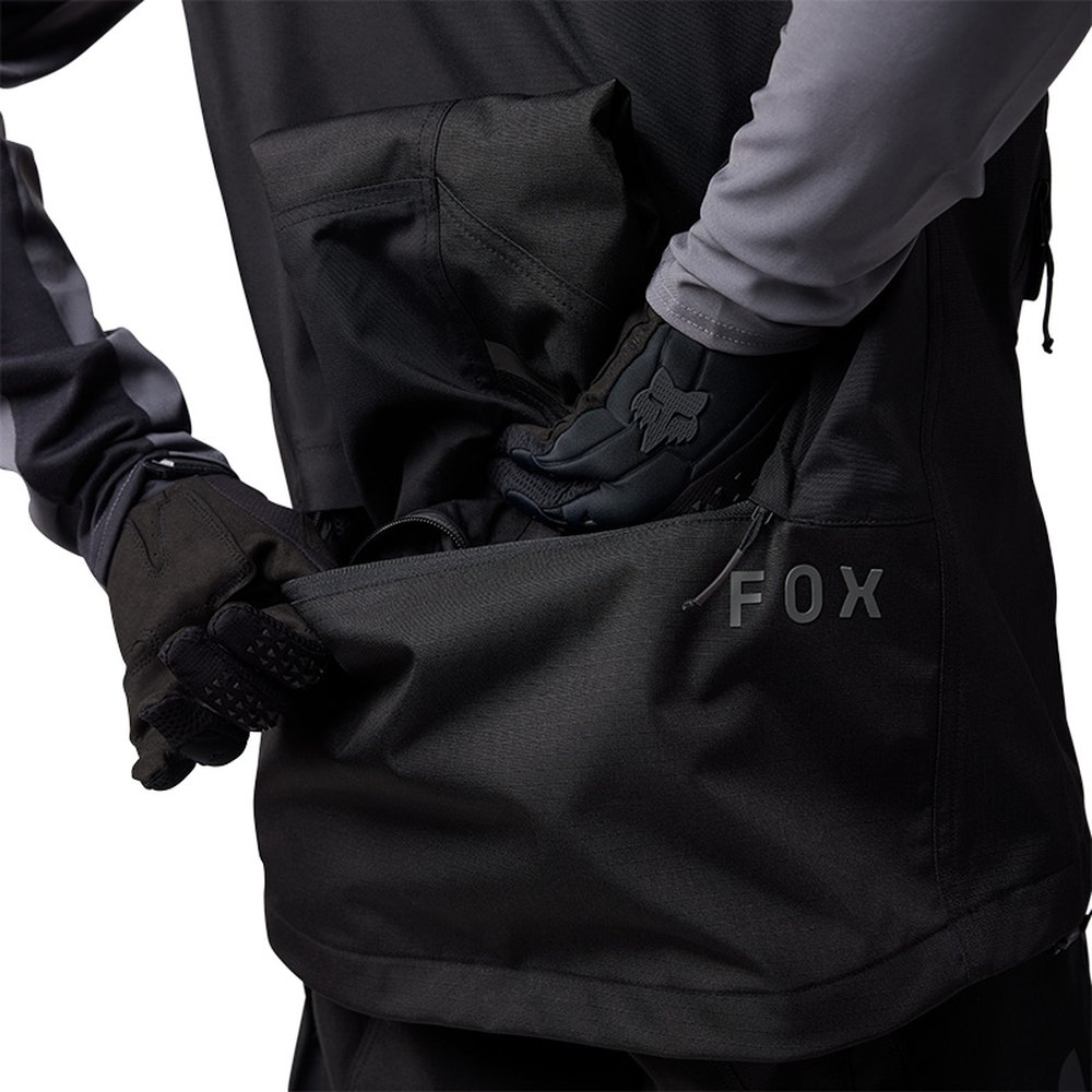 FOX DEFEND OFF ROAD JACKET Adventure Motorrad Jacke Schwarz