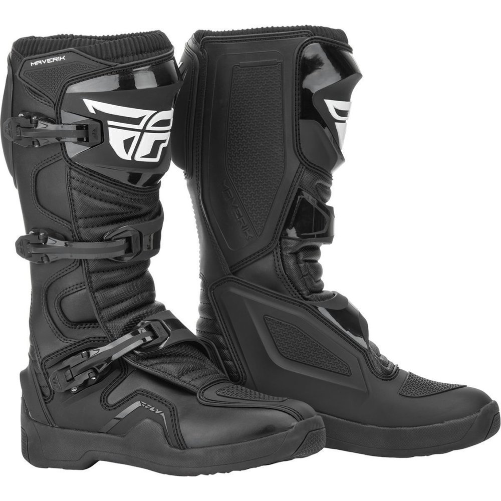 FLY Maverik Motocross Stiefel schwarz