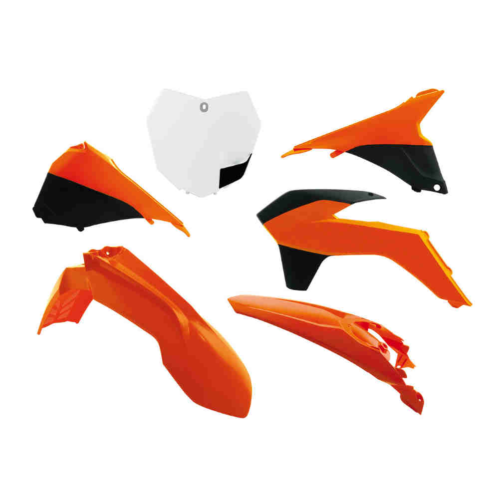 RTECH Komplettes Karosserie-Kit passend für KTM SX-SXF 125-450 13-15 OEM-512
