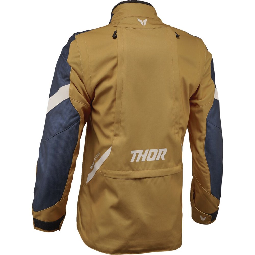 THOR Terrain Frauen Enduro Jacke caramel/midnight blau