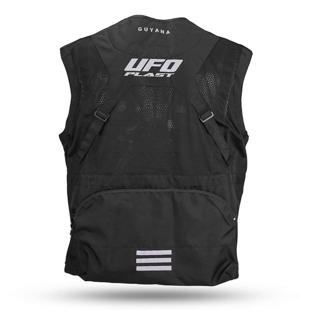 UFO Gilet Guyana Jacke schwarz