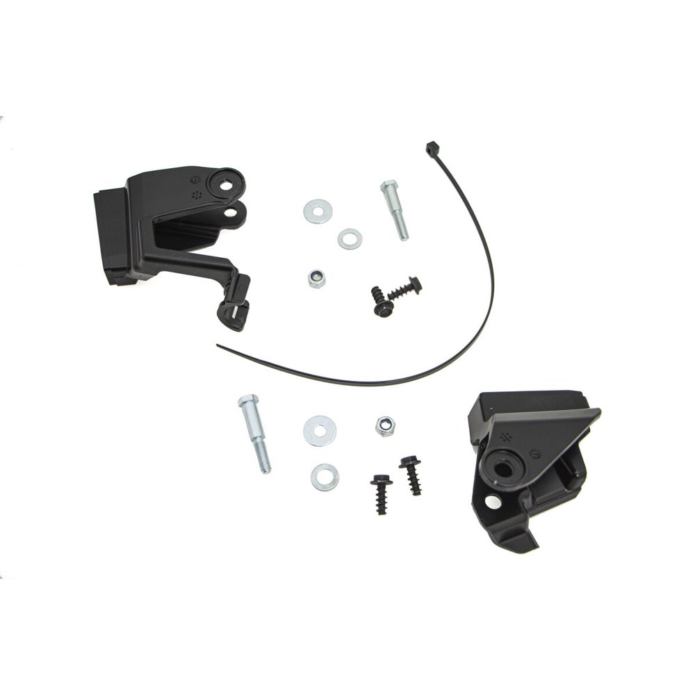 POLISPORT Hebel Montage-Kit MX Flow Handprotektoren schwarz