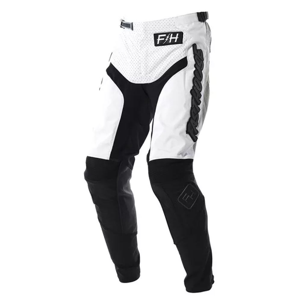 FASTHOUSE Grindhouse Kinder Motocross Hose weiss schwarz