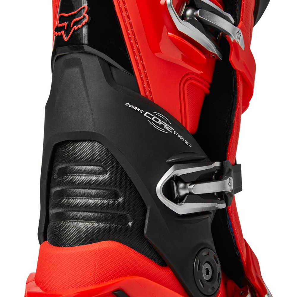 FOX MOTION BOOT Motocross Stiefel Neon Rot
