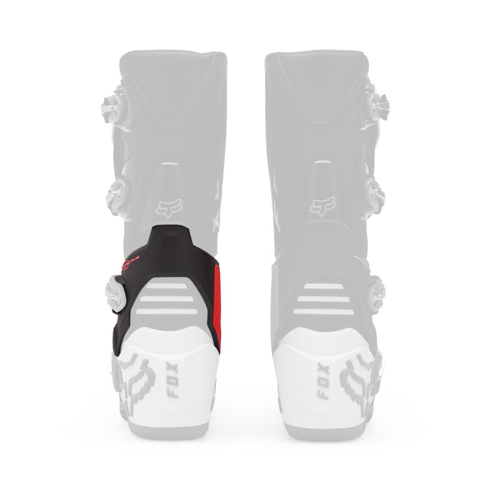 FOX MOTION LEFT CUFF (5/6) Weiss/Neon Rot