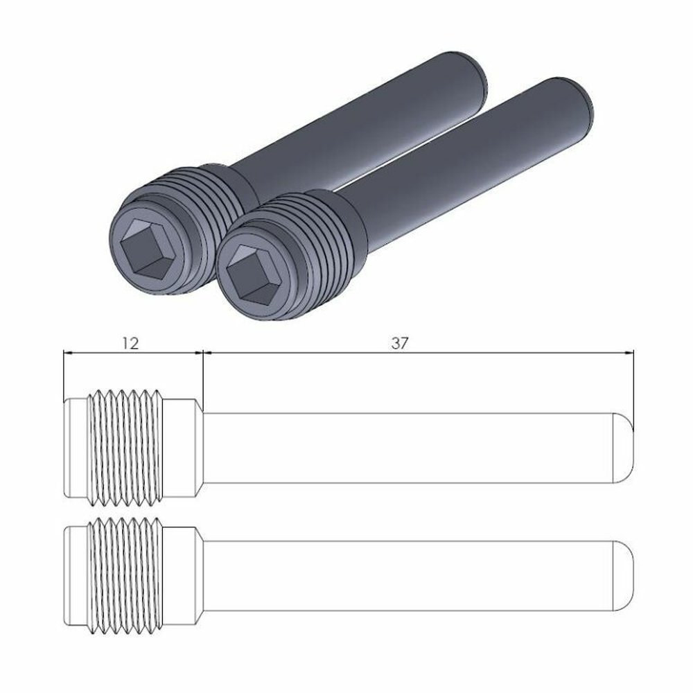 MOTO-MASTER Bremssattelbolzen
