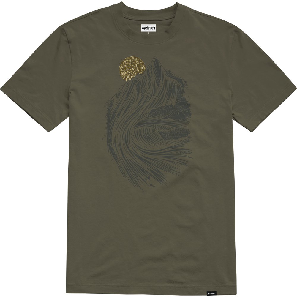 ETNIES Rp Mtn Wave Tee T-Shirt military ETNIES Rp Mtn Wave Tee T-Shirt military