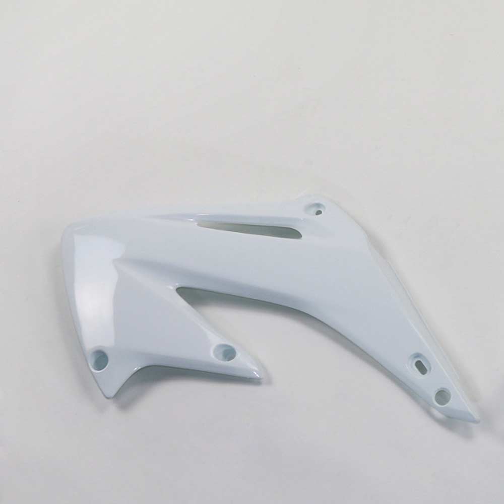 UFO HO03689-041 Kühlerabdeckung links einzeln für Honda CR 125 250 02-07 weiss