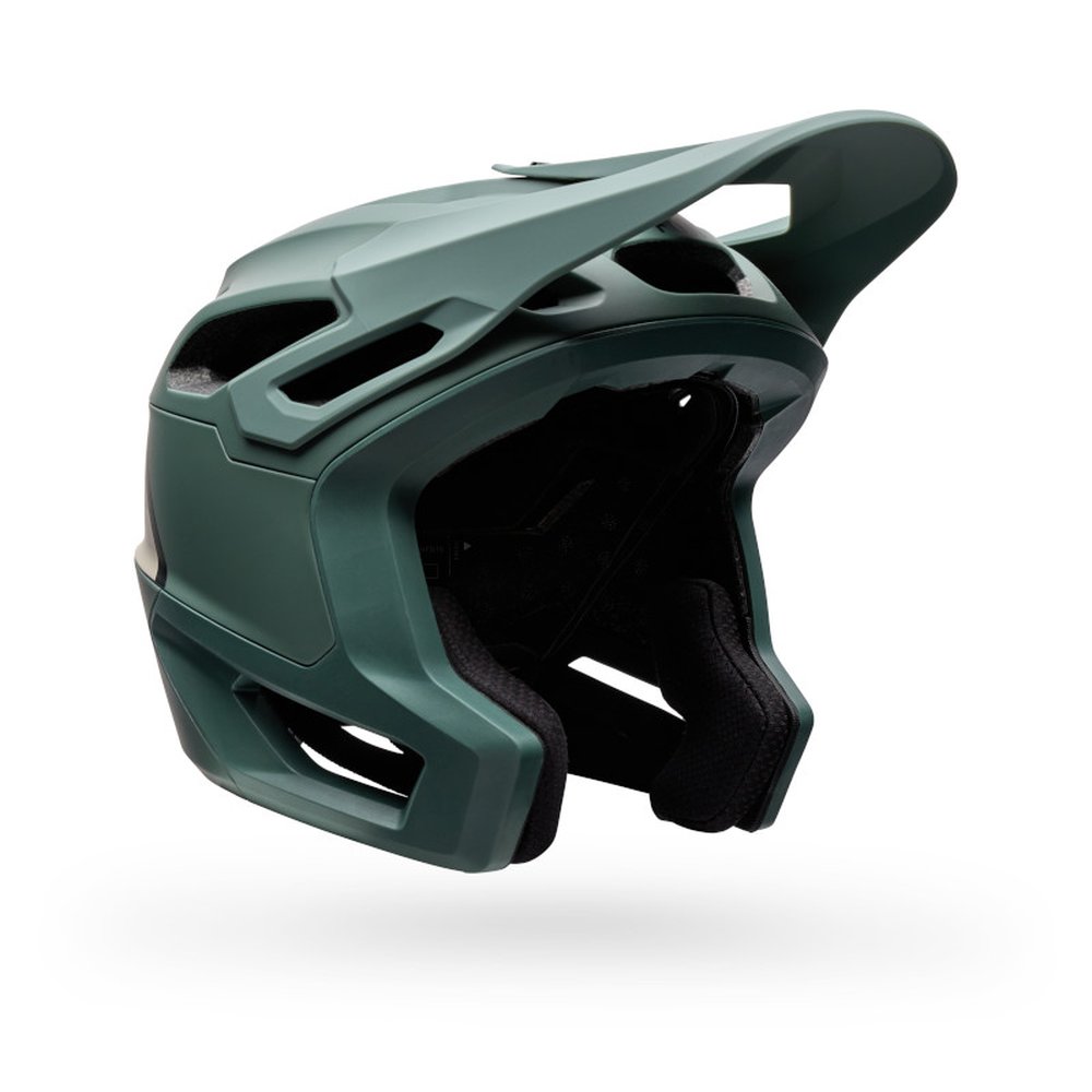 FOX DROPFRAME PRO GRID CE Halbschale MTB Helm Sage