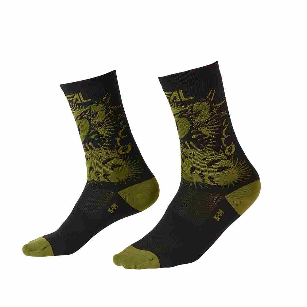 ONEAL MTB Performance Socken Plant schwarz