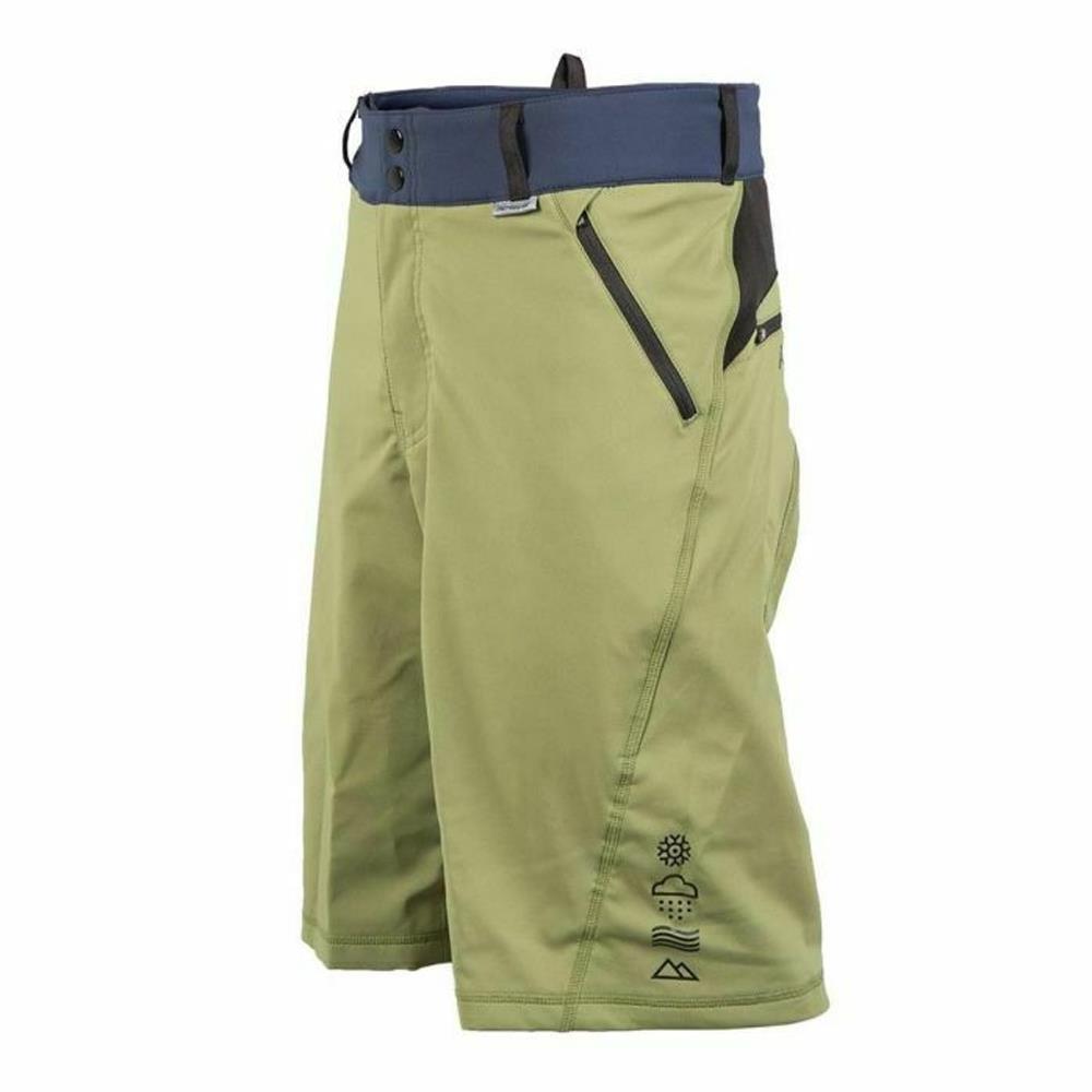 FASTHOUSE Crossline Shorts kurze MTB Hose oliv