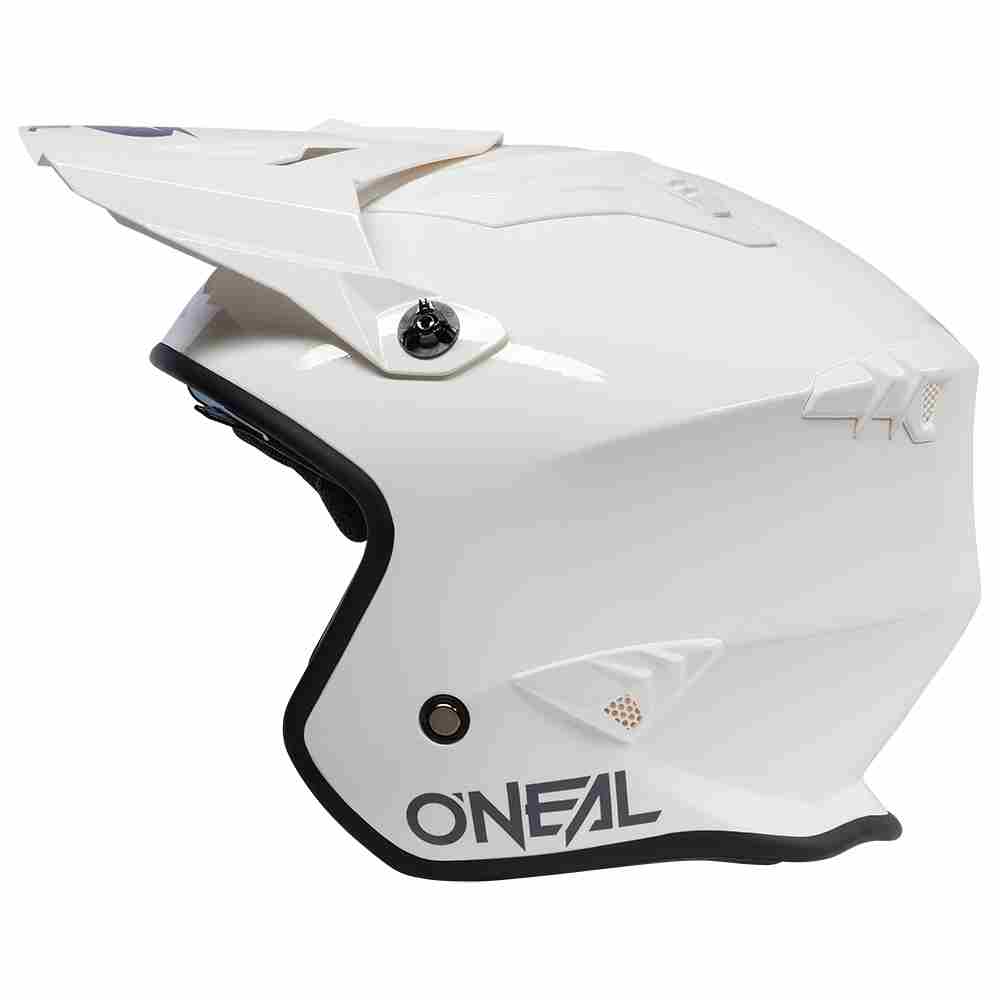 ONEAL Volt Solid Trial Motorrad Helm weiss ONEAL Volt Solid Trial Motorrad Helm weiss