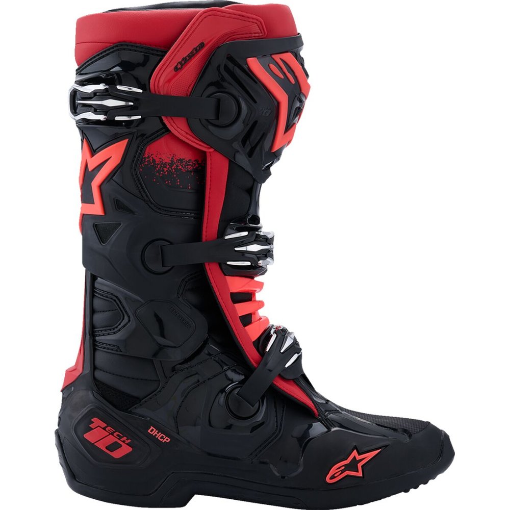 ALPINESTARS Tech 10 Motocross Stiefel schwarz/rot