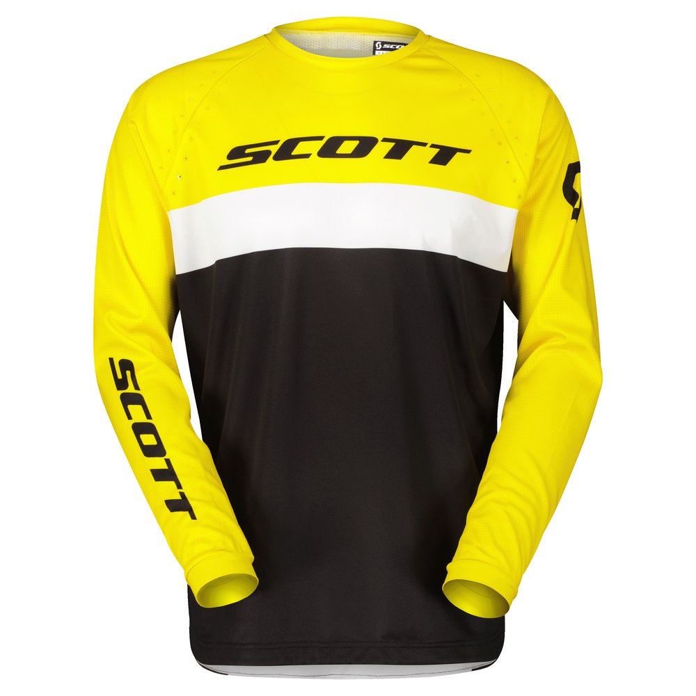 SCOTT 350 Swap Evo Jersey schwarz gelb SCOTT 350 Swap Evo Jersey schwarz gelb