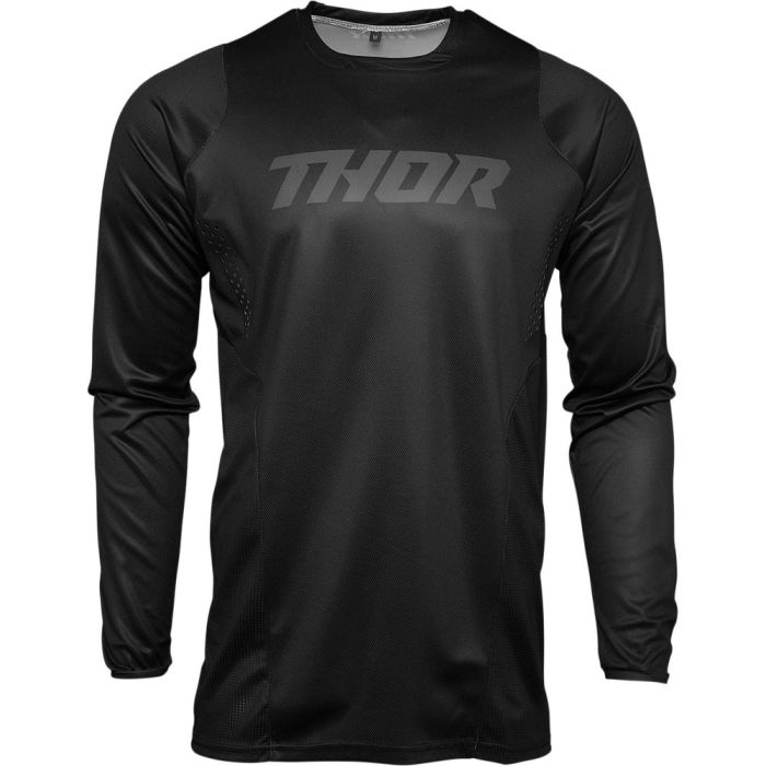 THOR MX Pulse Blackout Motocross Jersey schwarz