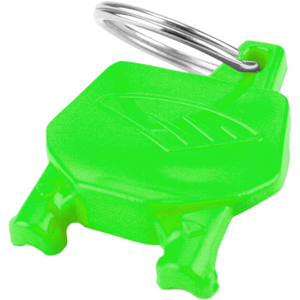 CYCRA Nummerntafel Schlüssel-Anhänger grün