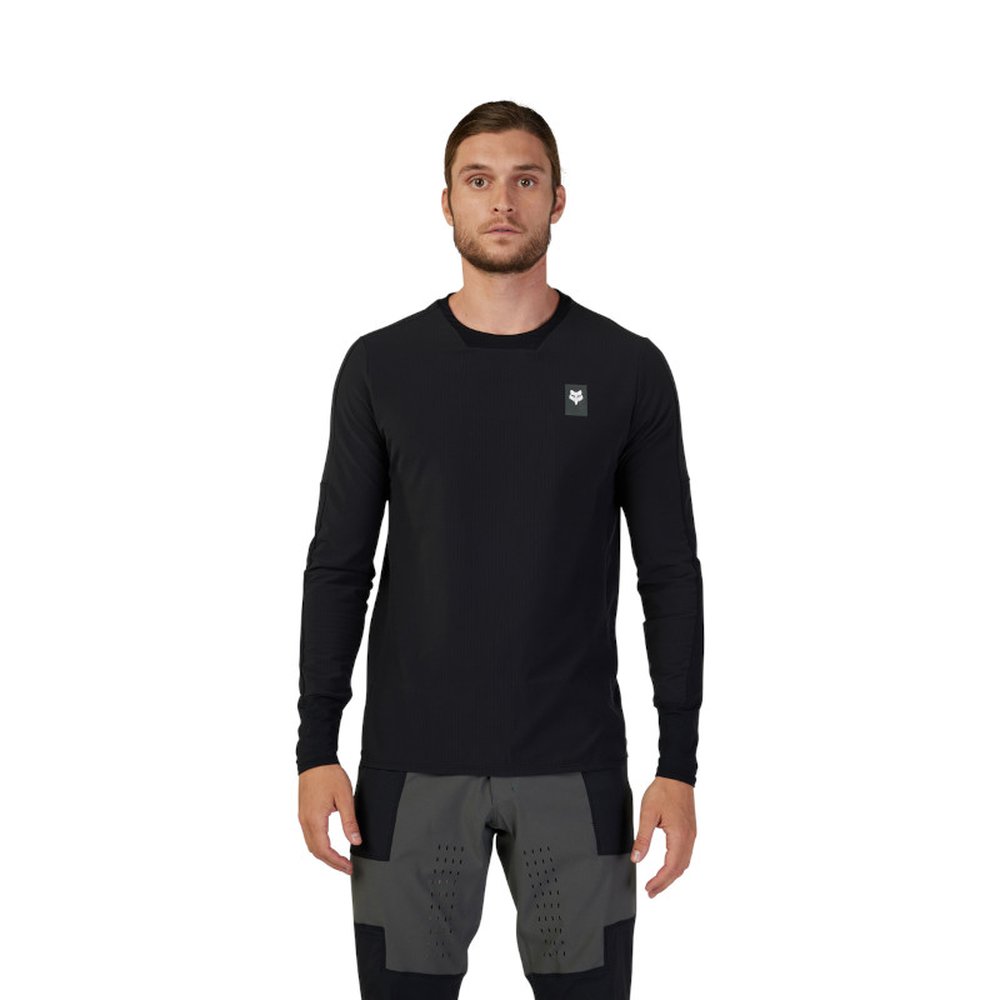 FOX DEFEND THERMAL JERSEY Schwarz