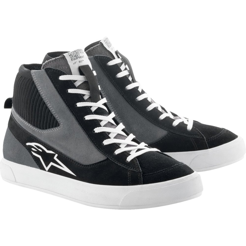 ALPINESTARS Stated Motorrad Schuhe schwarz grau weiss