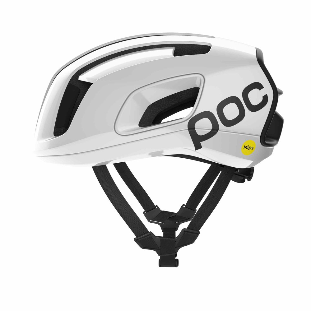 POC Cytal Gravel Helm Hydrogen White/Uranium Black Matt w. Logo