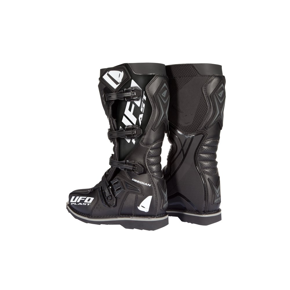 UFO Obsidian Motocross Stiefel schwarz