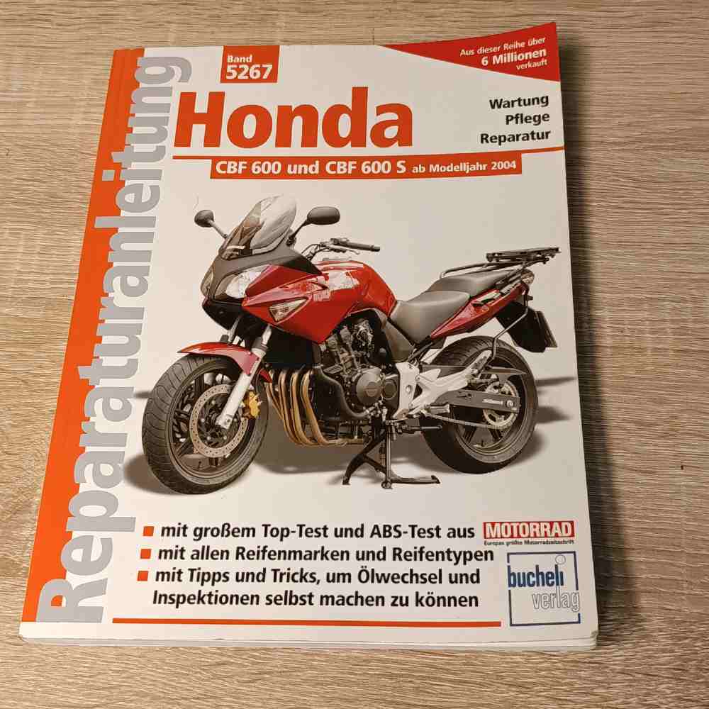 HONDA CBF600/CBF600s 2004-13 978-3-7168-2079-7 Motorrad-Handbuch gebraucht