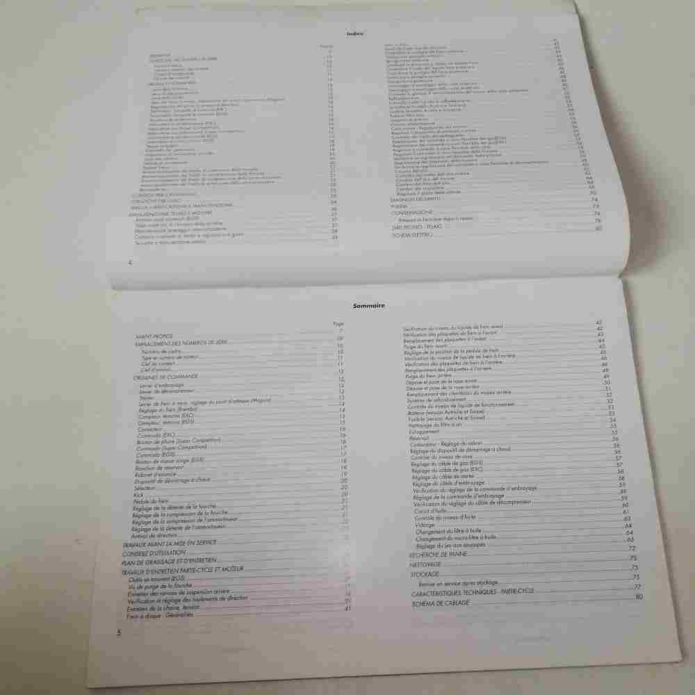 KTM LC4 350/400/620 MX Enduro 1994 Motorrad-Handbuch gebraucht