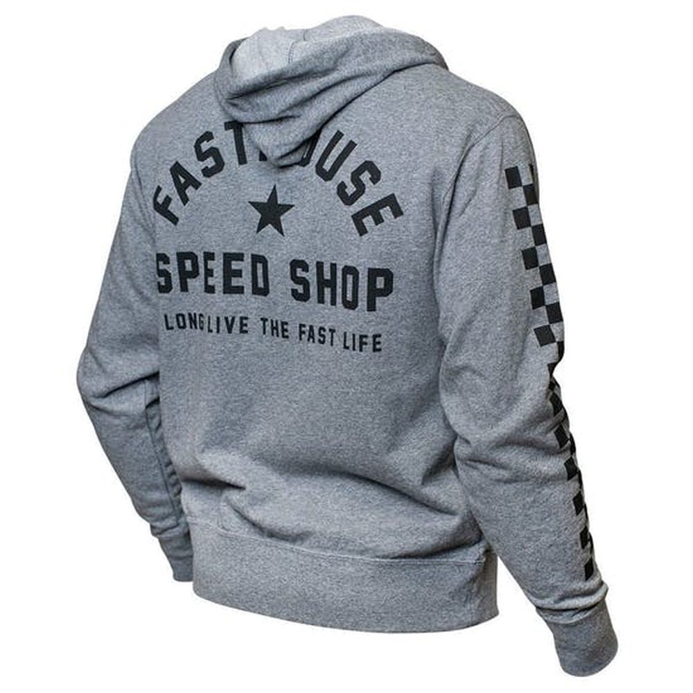 FASTHOUSE Star Heather Hoodie Kapuzen Pullover grau FASTHOUSE Star Heather Hoodie Kapuzen Pullover grau