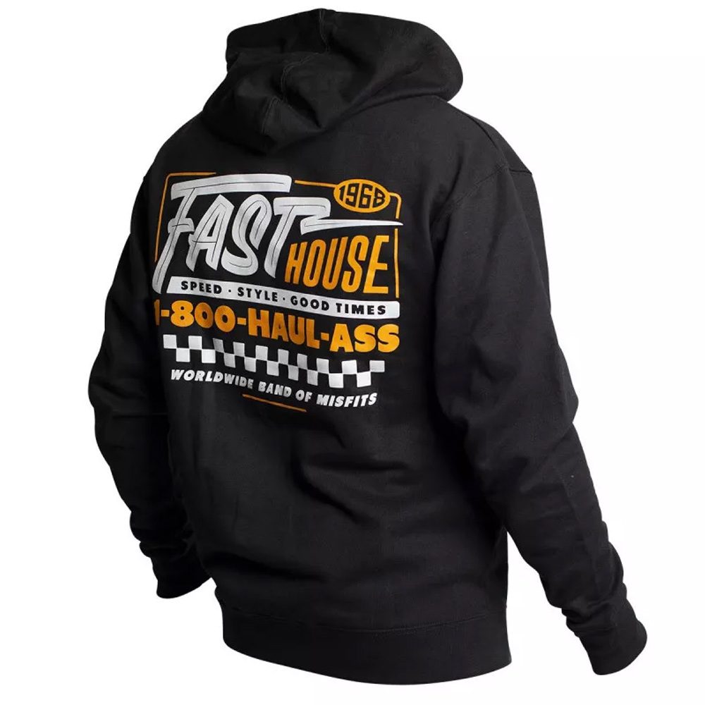 FASTHOUSE Hooded Toll Free Kapuzen Pullover schwarz